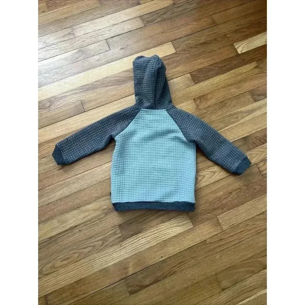 Deux Par Deux Toddler Boy's Sweater Hoodie Size 3 - Picture 5 of 6